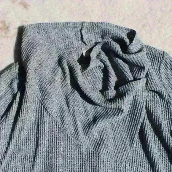 CHICO'S ZENERGY 2 Piece Set Waffle Knit Tank Top Cardigan Sweater Women Small - Picture 8 of 12